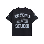 KOYOYU BULLET TEE - FADED BLACK