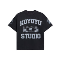 KOYOYU BULLET TEE - FADED BLACK
