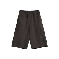 KOYOYU EMBROIDERED SWEATSHORTS - GREY
