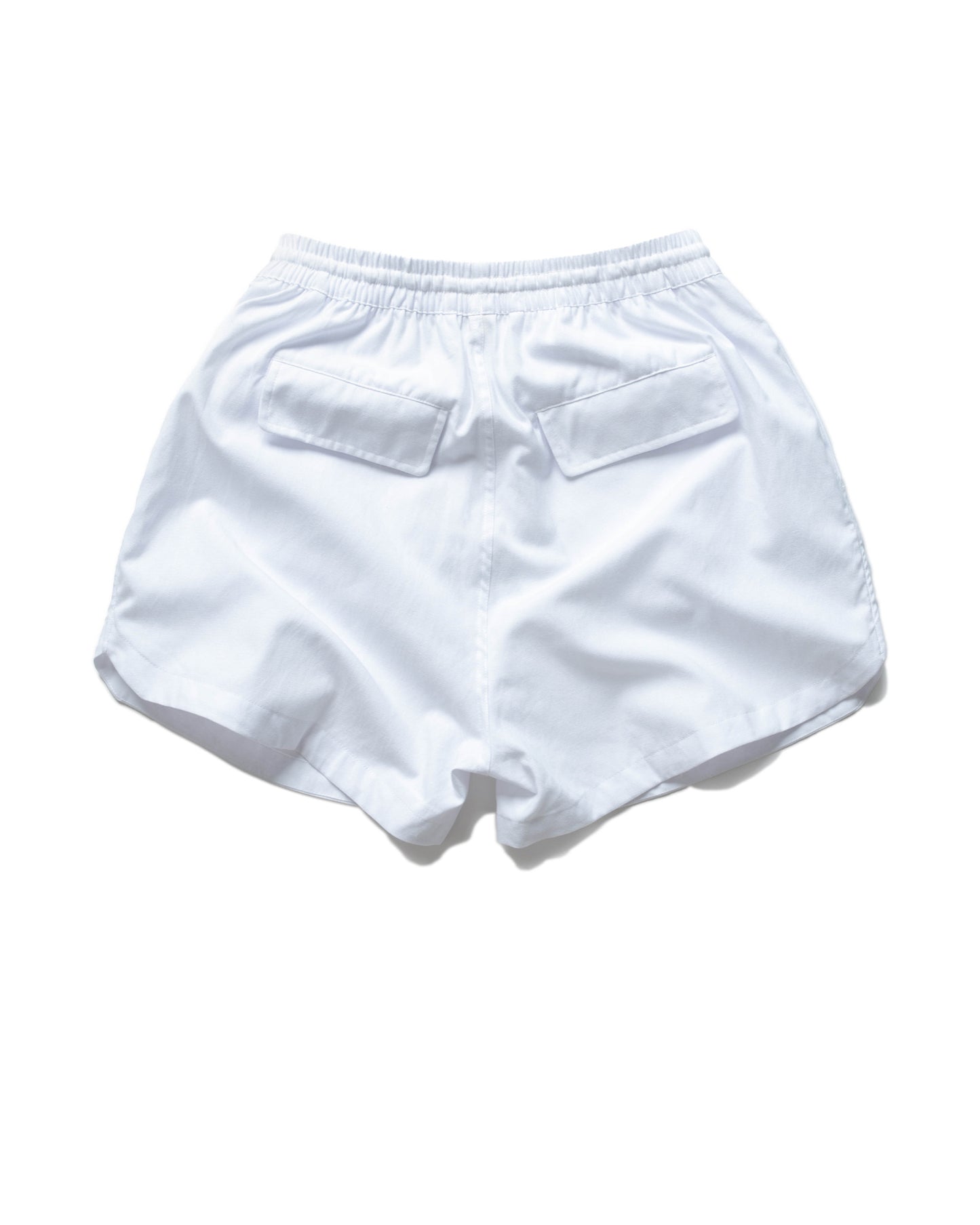 SUMMER24 RELAXED OXFORD SHORTS - WHITE