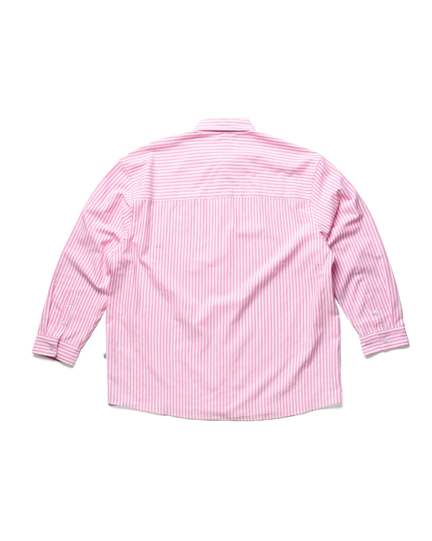 RESORT24 LEISURE LONG-SLEEVE SHIRT - PINK STRIPE