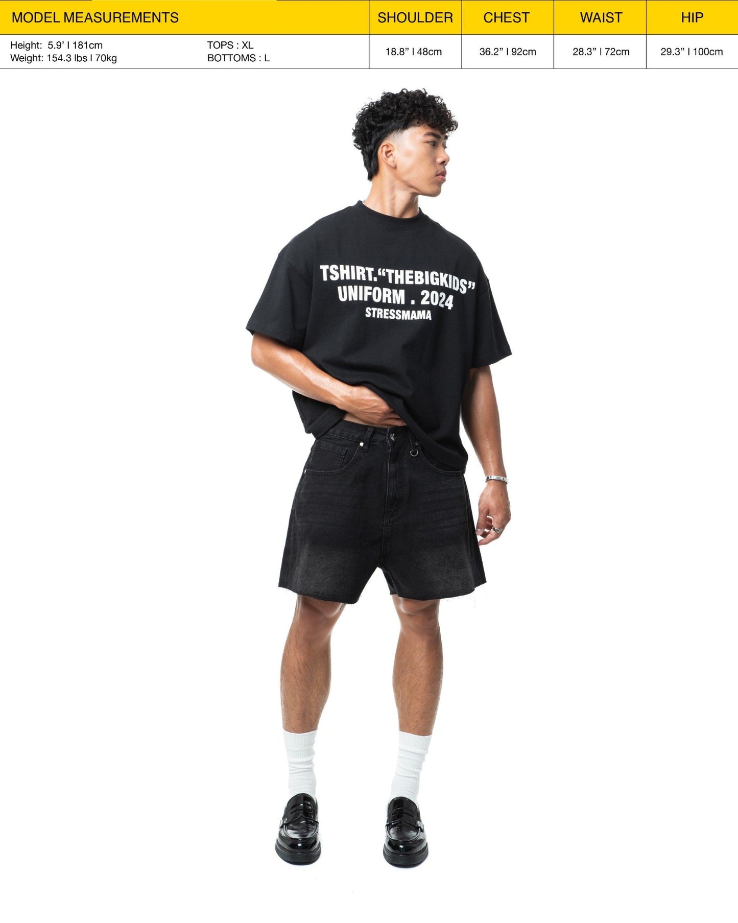 SSMA UNIFORM T-SHIRT - BLACK