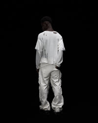 KYY X GOLDIE KNIT DISTRESSED DOUBLE LONGSLEEVE