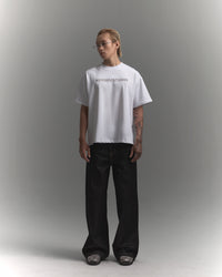 KOYOYU RAW DENIM PANTS - BLACK