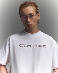 KOYOYU STUDIO TEE - WHITE