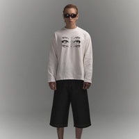 KOYOYU RAW DENIM SHORTS - BLACK