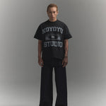 KOYOYU BULLET TEE - FADED BLACK
