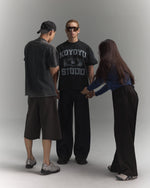 KOYOYU BULLET TEE - FADED BLACK