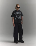 KOYOYU BULLET TEE - FADED BLACK