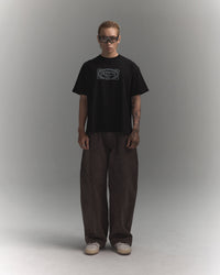 KOYOYU BALLOON JEANS - BROWN