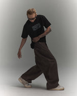 KOYOYU BALLOON JEANS - BROWN