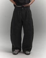 KOYOYU BALLOON JEANS - BLACK