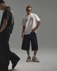 KOYOYU RAW DENIM SHORTS - INDIGO