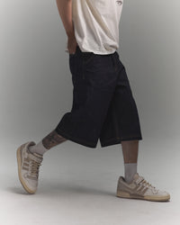 KOYOYU RAW DENIM SHORTS - INDIGO
