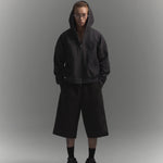 KOYOYU EMBROIDERED SWEATSHORTS - GREY