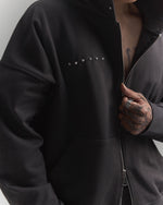 KOYOYU DIAMOND ZIP-UP HOODIE