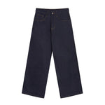 KOYOYU RAW DENIM PANTS - BLACK