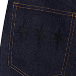 KOYOYU RAW DENIM SHORTS - INDIGO
