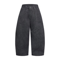 KOYOYU BALLOON JEANS - BLACK