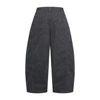 KOYOYU BALLOON JEANS - BLACK