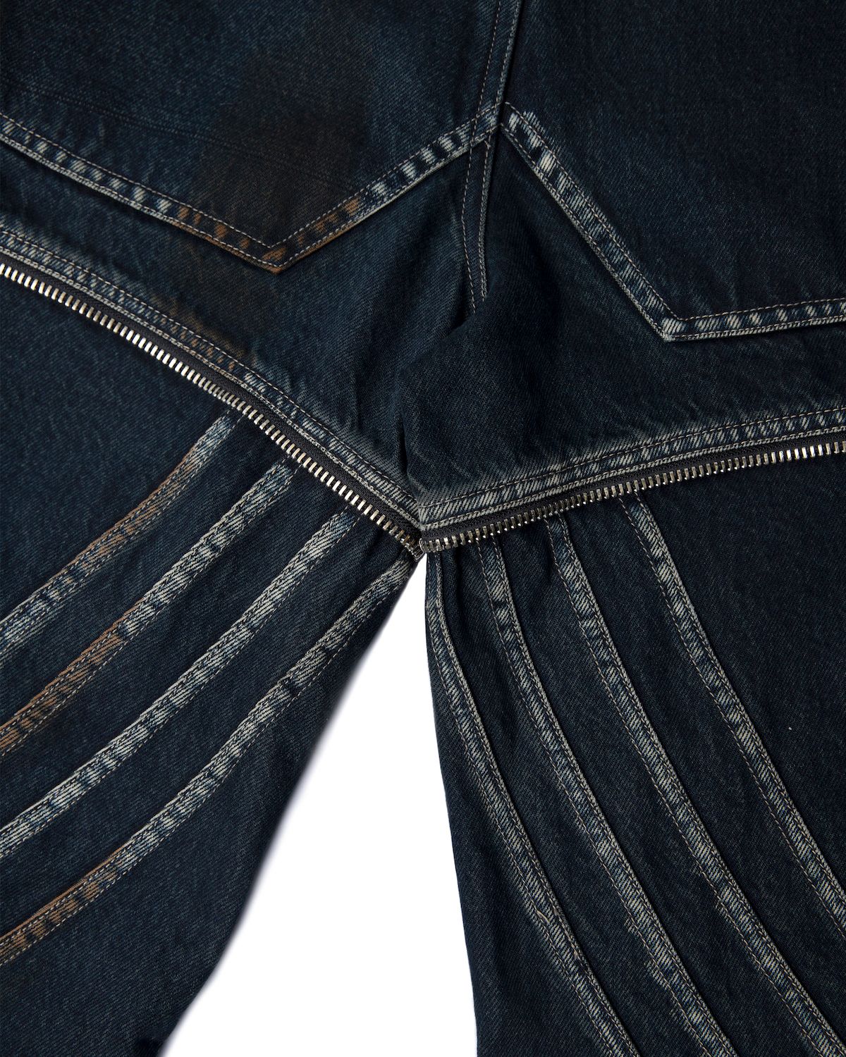 WAVE DIRT DENIM PANTS