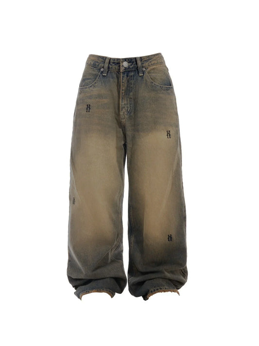 ARTHON WASHED LOOSE JEANS