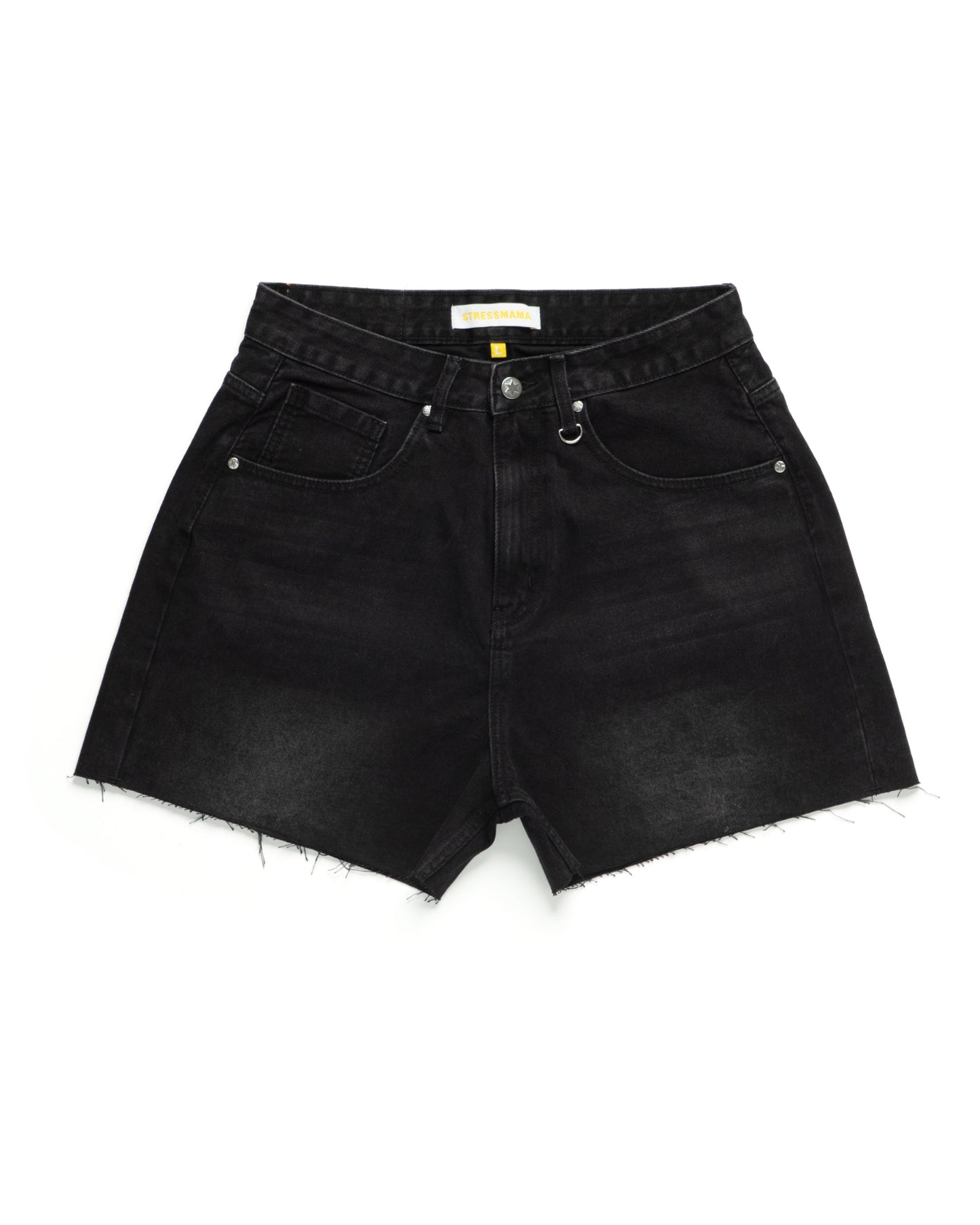 SSMA CORE DENIM SHORTS - BLACK