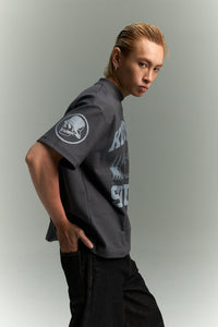 KOYOYU BULLET TEE - GREY