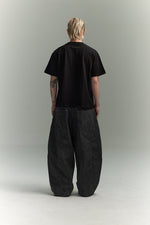 KOYOYU BALLOON JEANS - BLACK