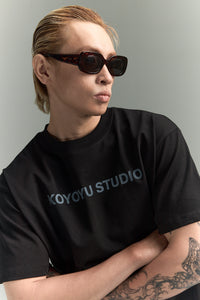 KOYOYU STUDIO TEE - BLACK