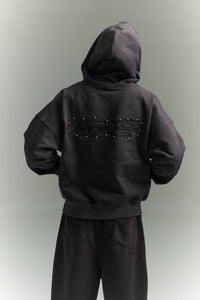 KOYOYU DIAMOND ZIP-UP HOODIE