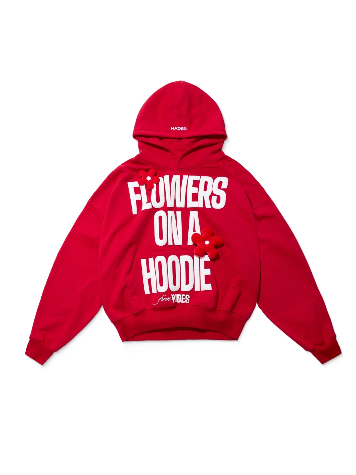 HADES FLEURS RED HOODIE