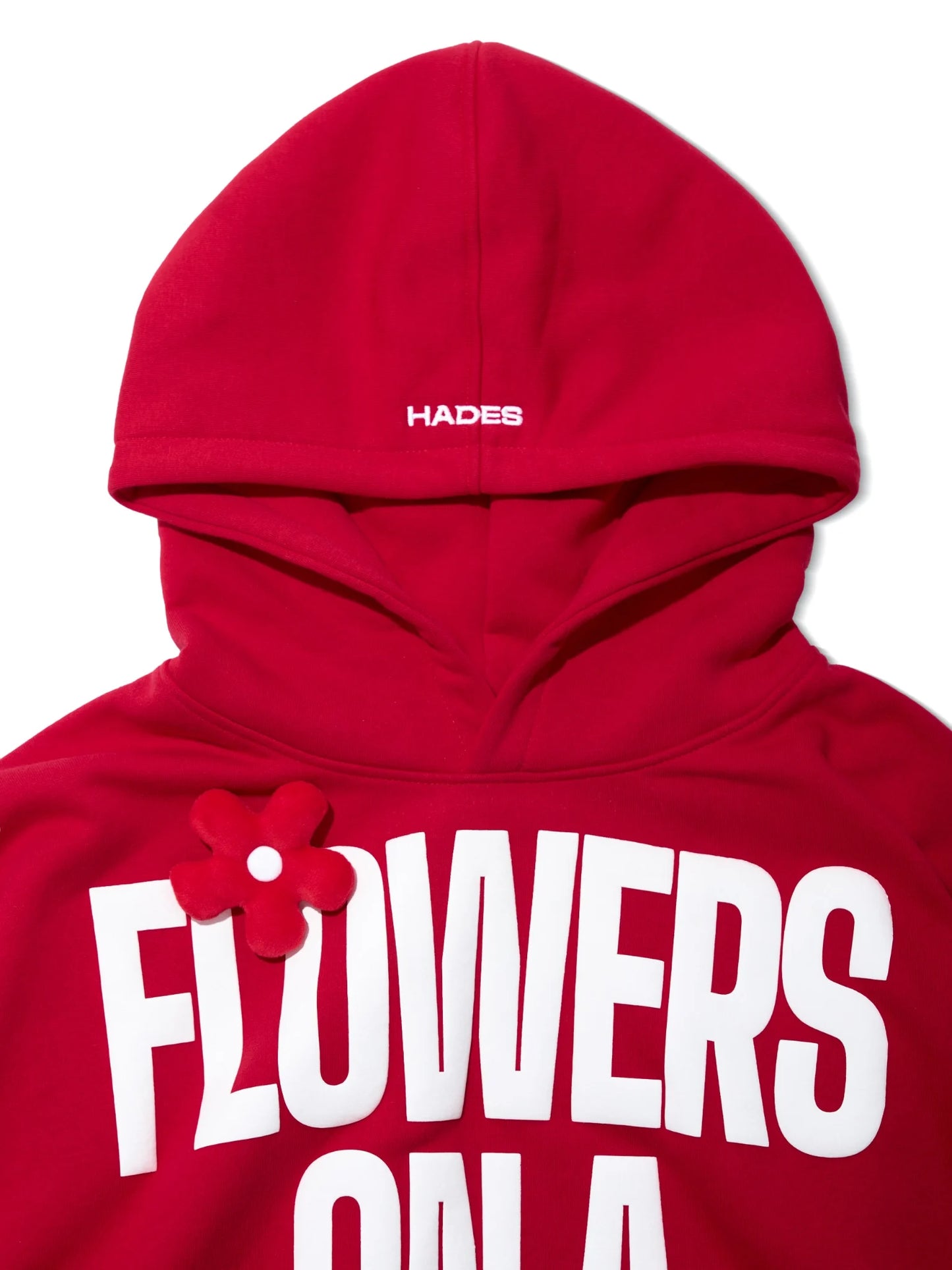 HADES FLEURS RED HOODIE