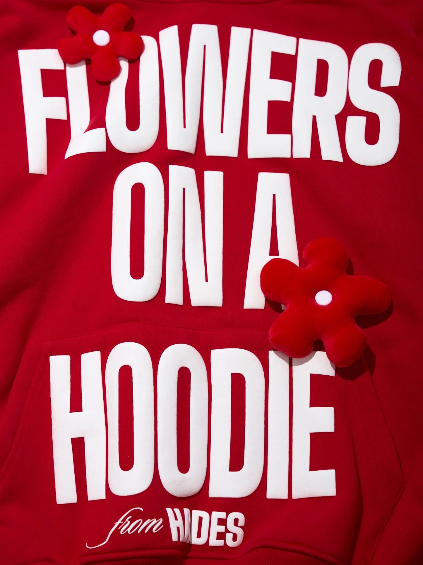 HADES FLEURS RED HOODIE