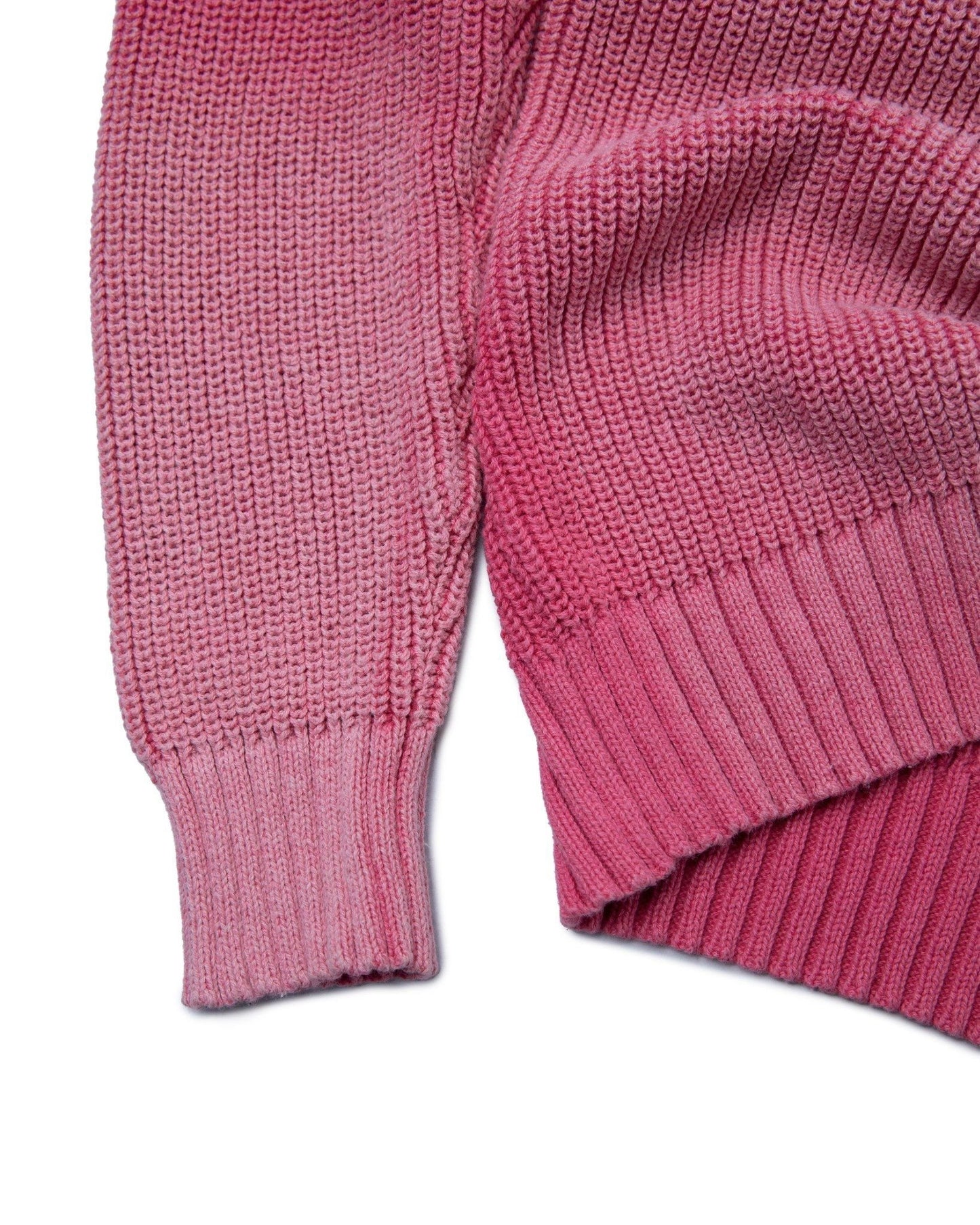 F/A PINK WASHED KNIT SWEATER