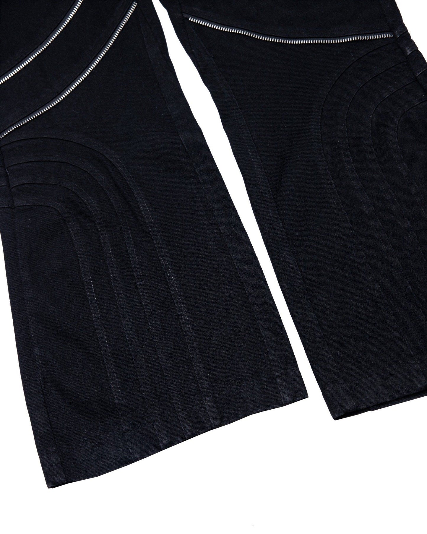 WAVE DIRT BLACK DENIM PANTS