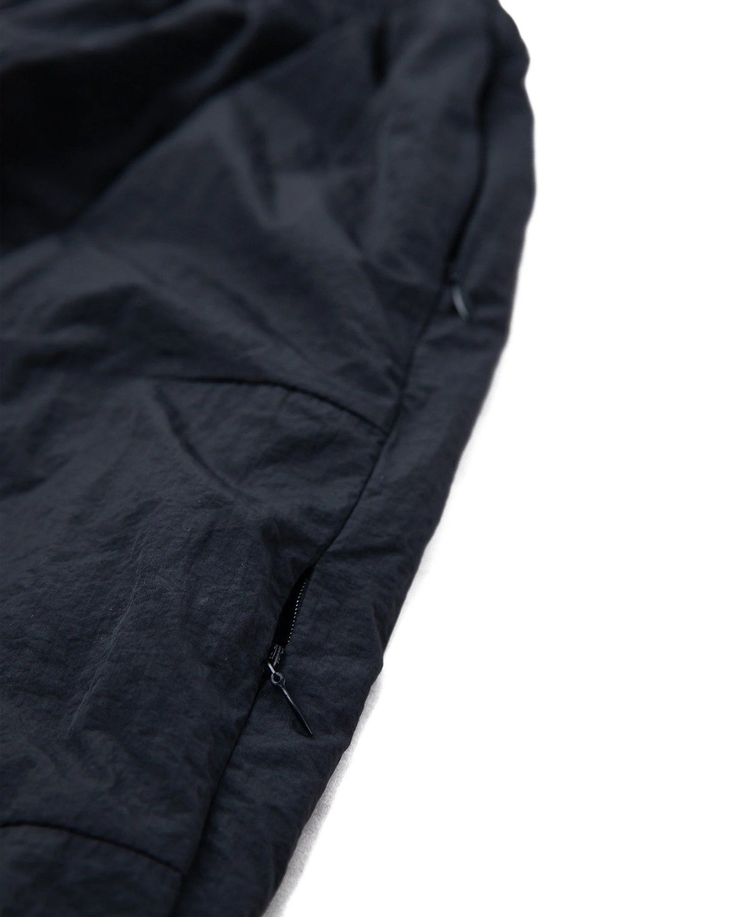 PUFFER BLACK NYLON PANTS