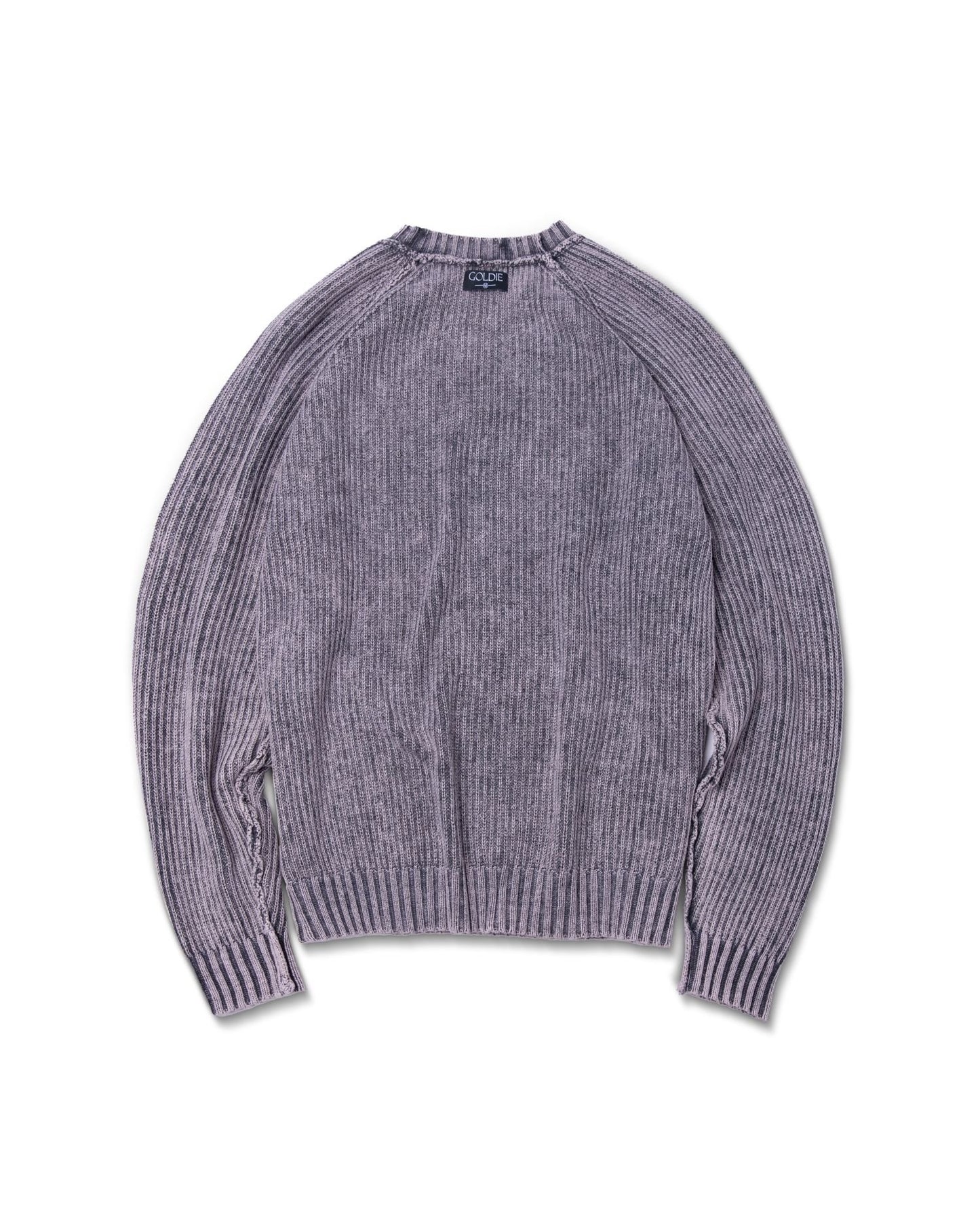 GOTM WASHED KNIT SWEATER ( REVERSIBLE )