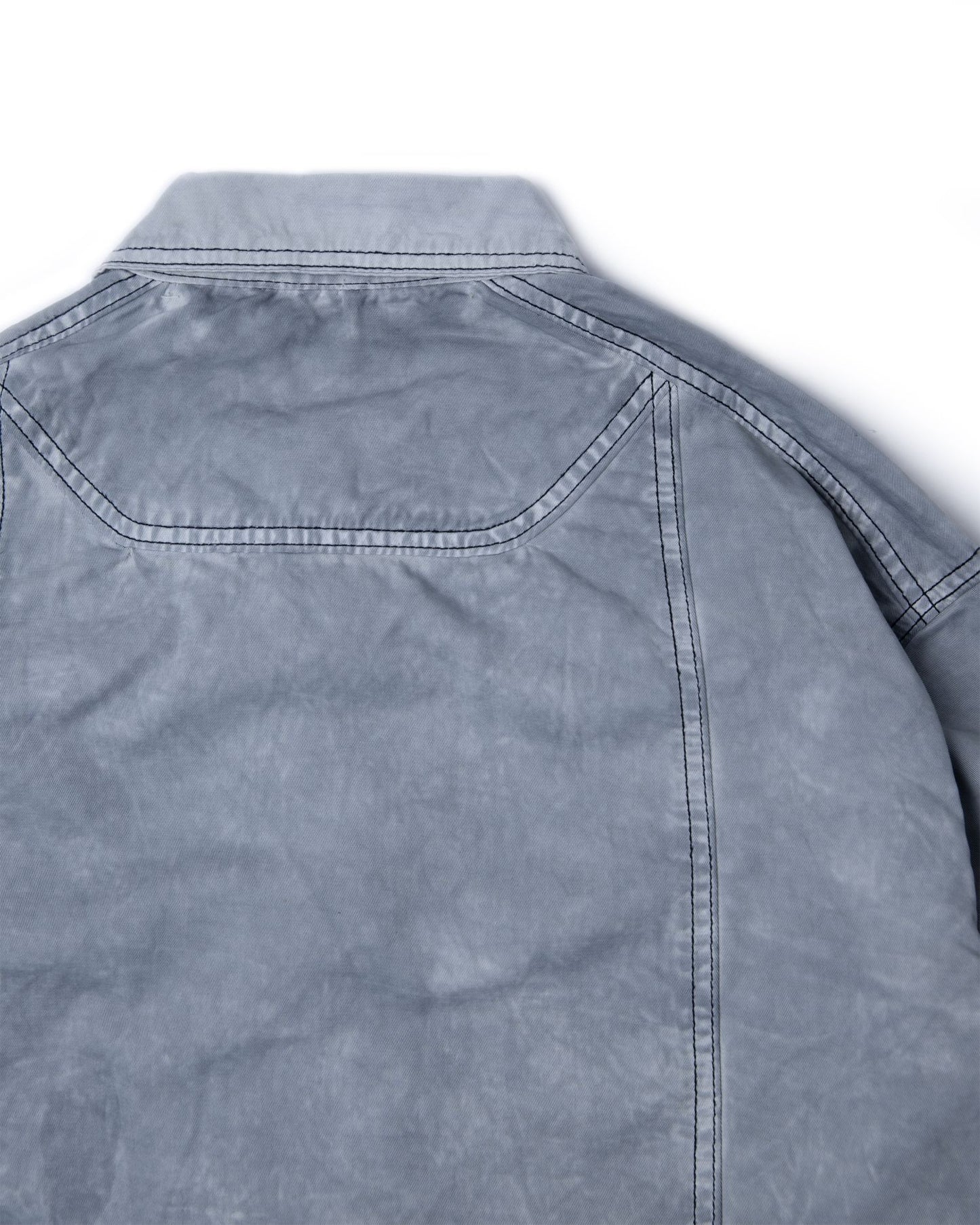 GREY DYED WASHED SHIRT