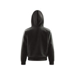 Black hoodie on a white background