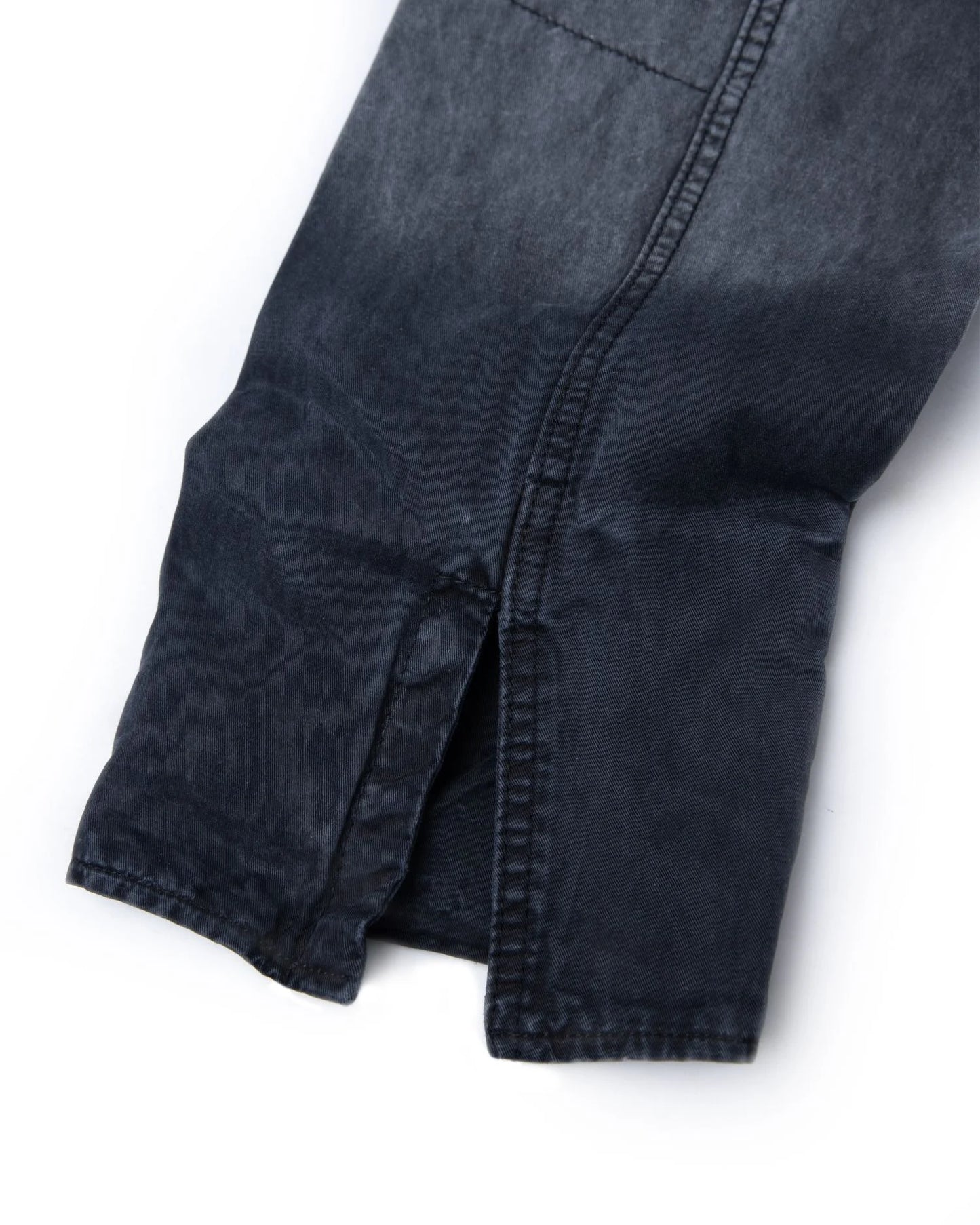 BLACK DYED WASHED SHIRT