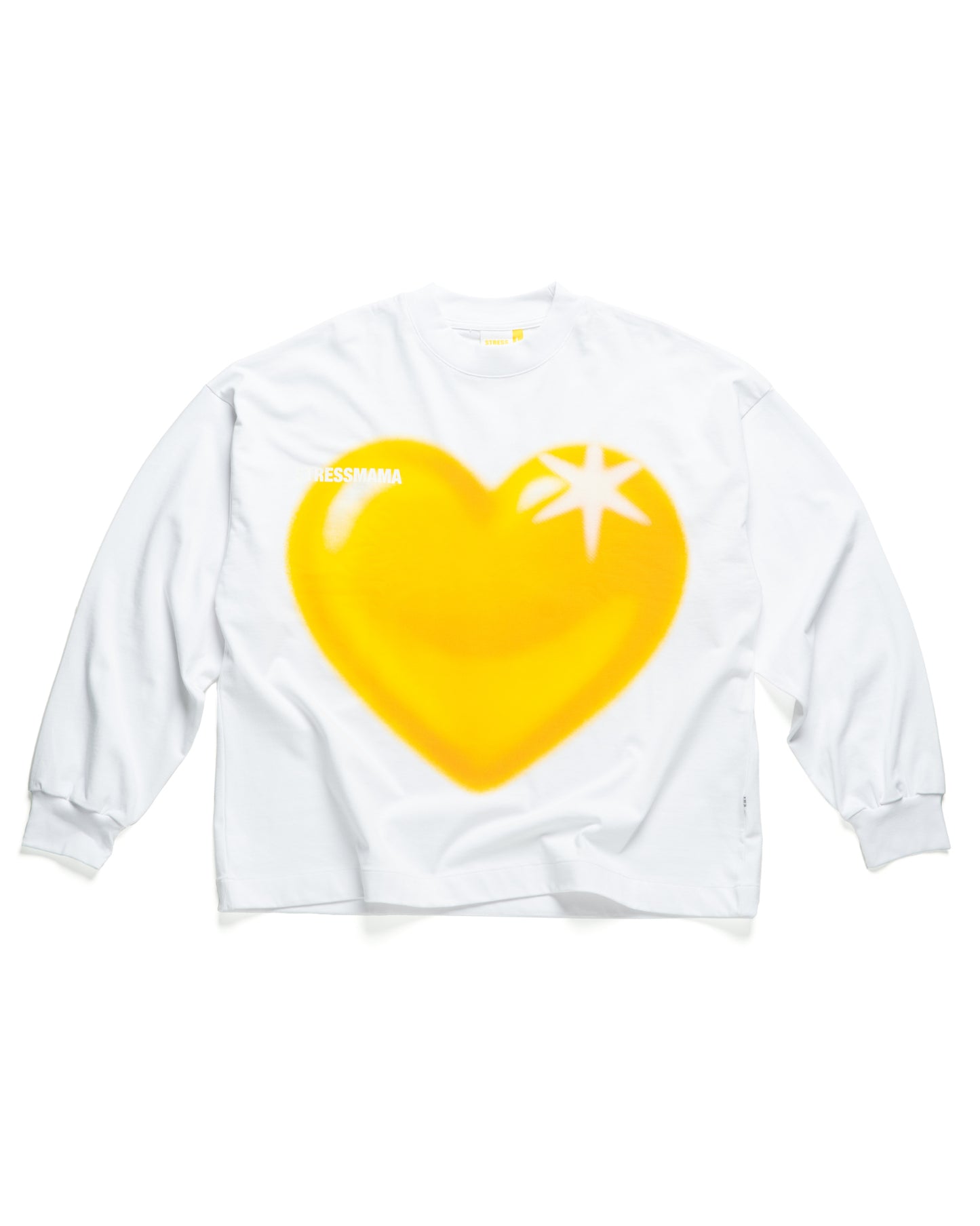 SUNLIT HEART LONGSLEEVE - WHITE