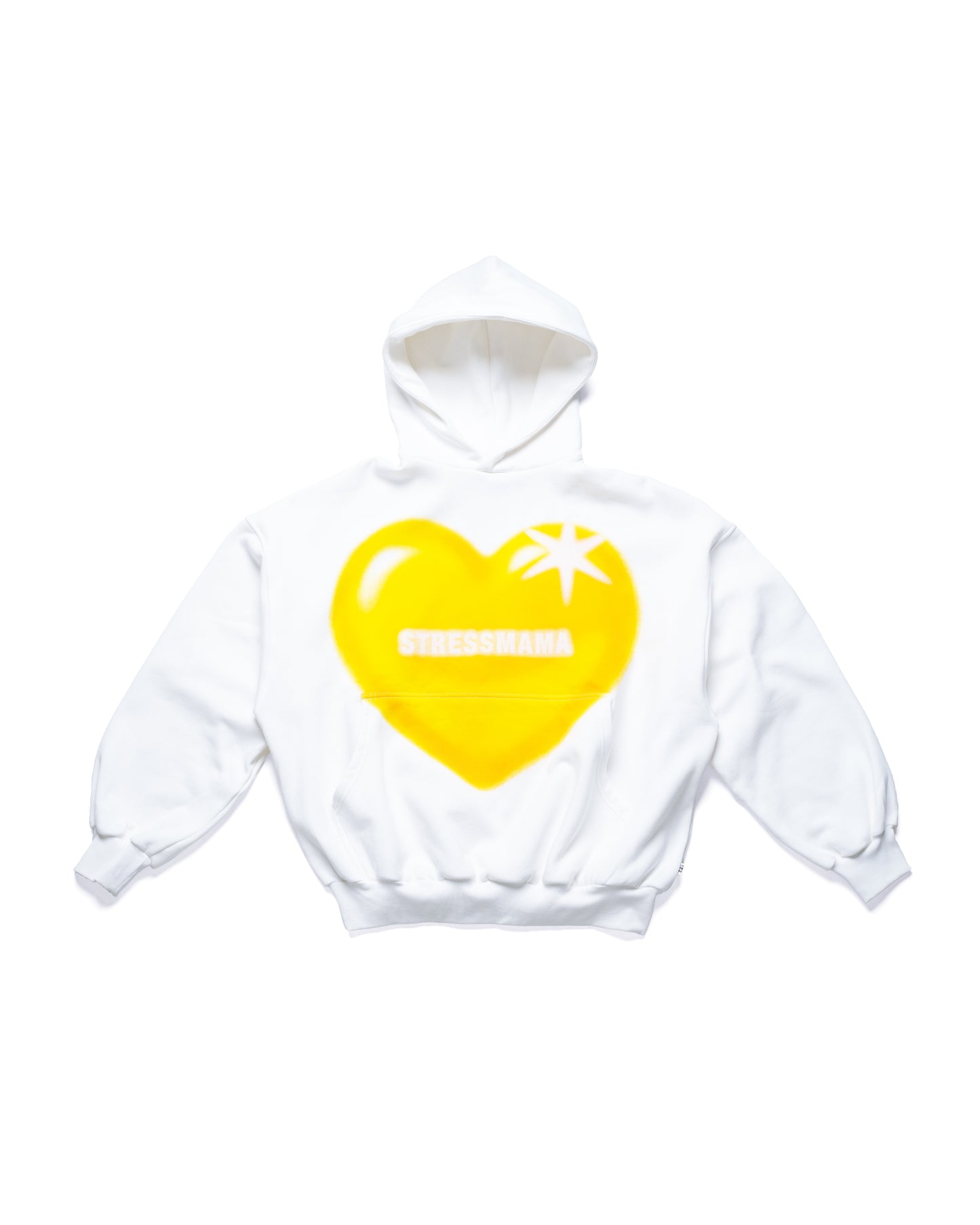 SUNLIT HEART HOODIE - WHITE