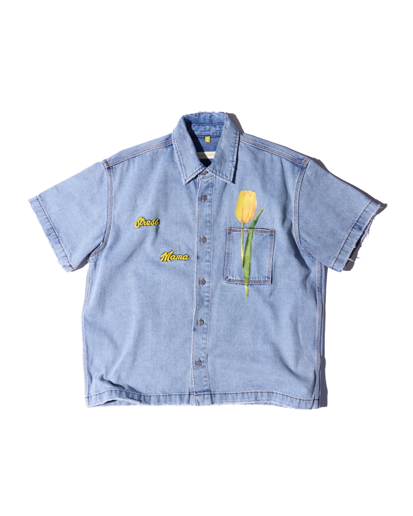 SS24 TULIP DENIM SHIRT