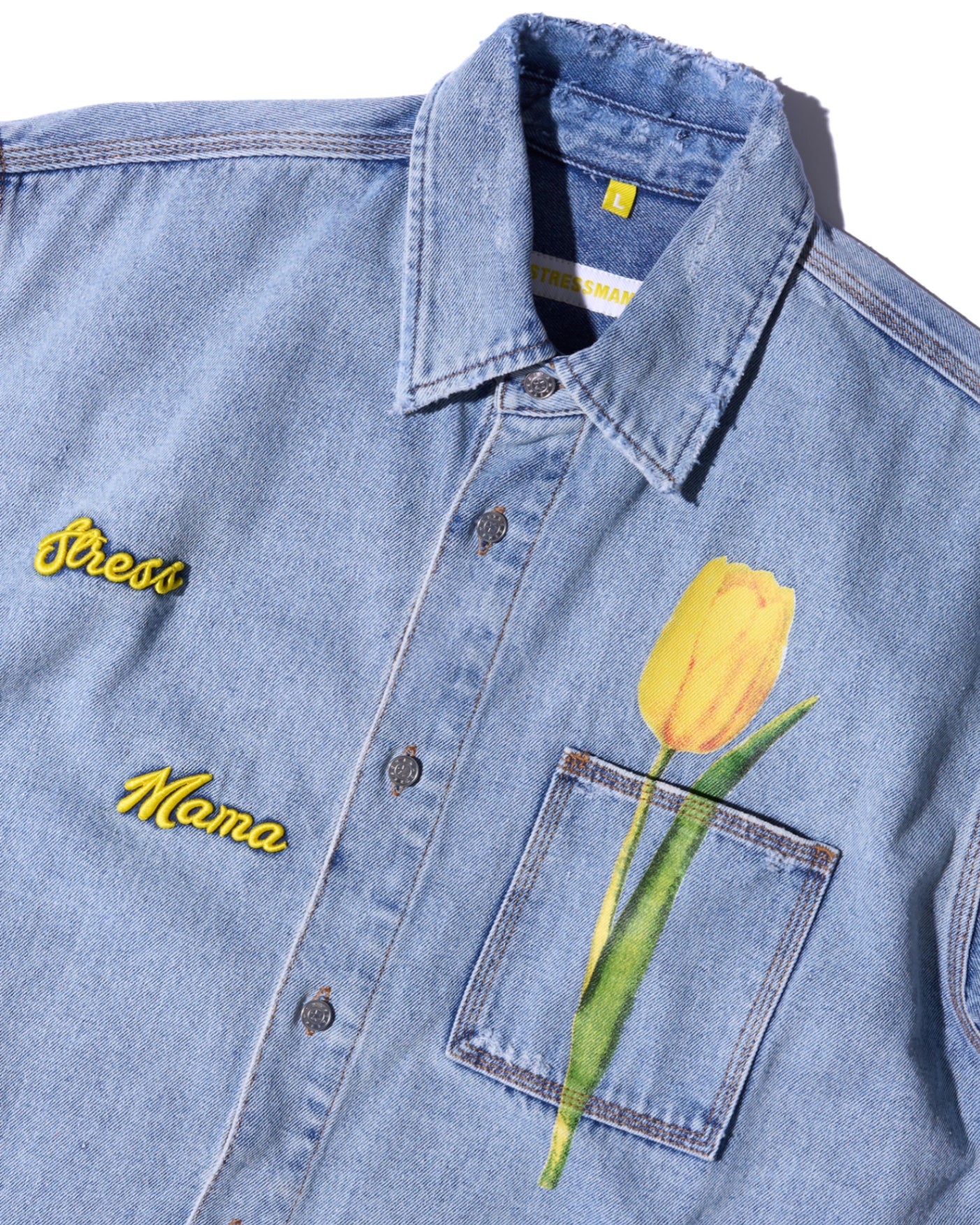 SS24 TULIP DENIM SHIRT