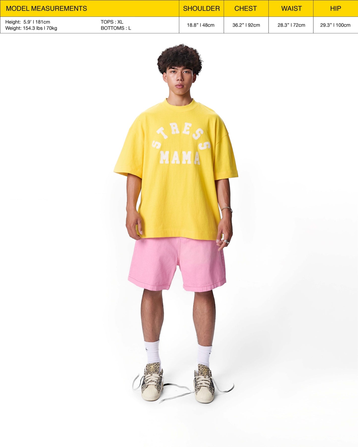 SS24 PASTORAL T-SHIRT - YELLOW