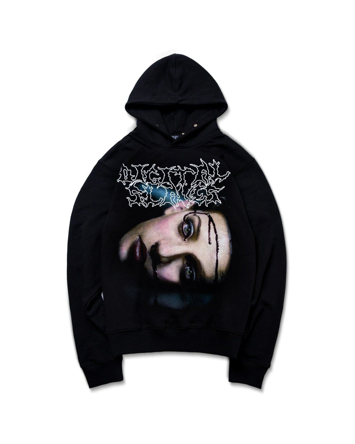 DIGITAL SLAVES BLACK HOODIE