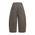 KOYOYU BALLOON JEANS - BROWN