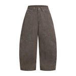KOYOYU BALLOON JEANS - BROWN