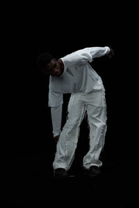 KYY X GOLDIE KNIT DISTRESSED DOUBLE LONGSLEEVE